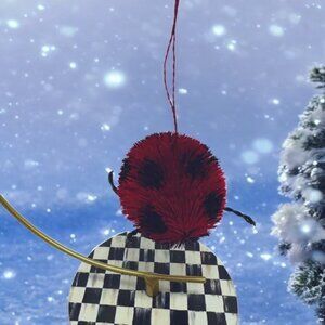 COPY - 🌹Bottle Brush Ladybug Ornament/Excellent Condition.🌹